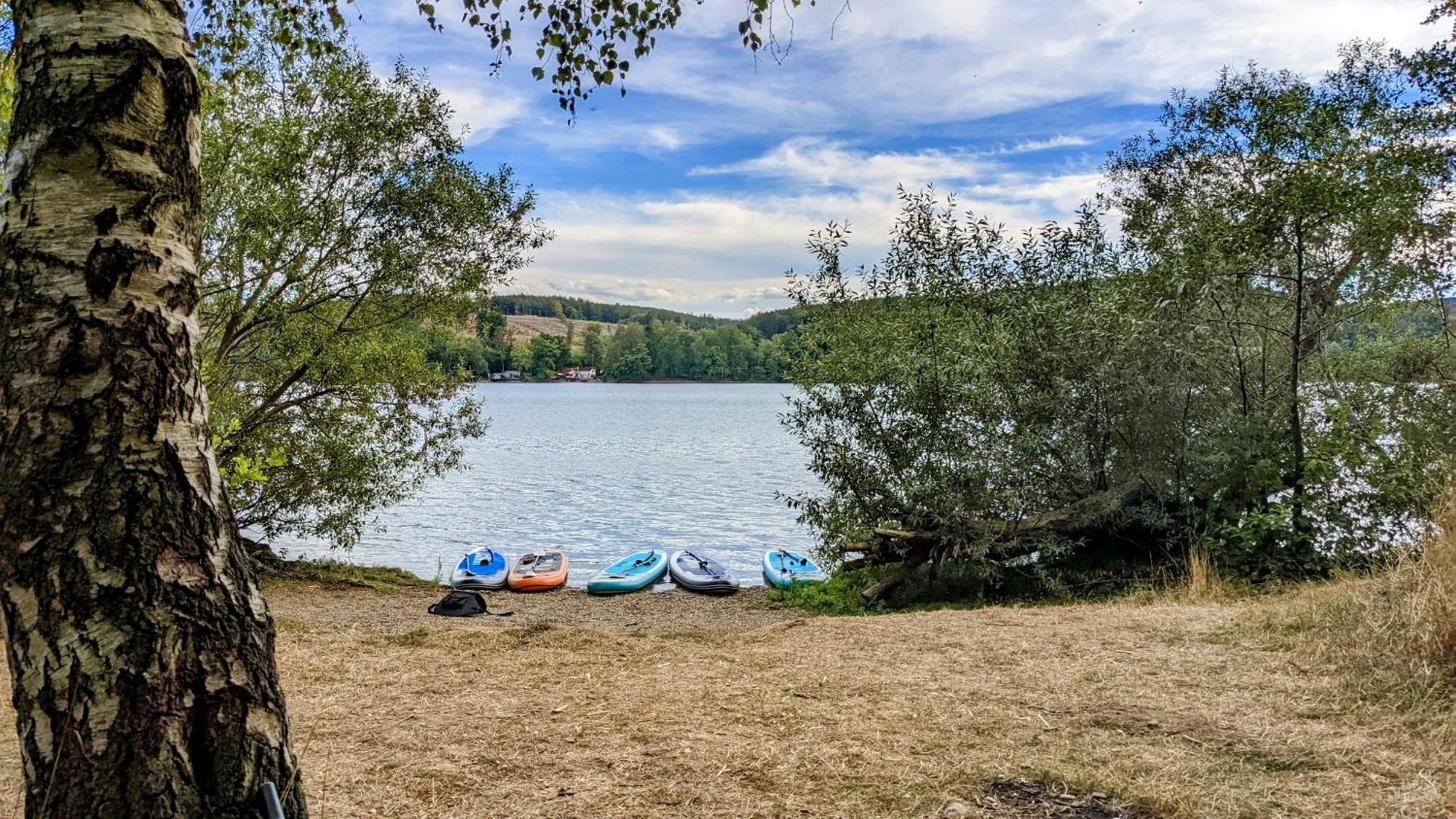 Ferienhaus Moehnetal Allagen Esterno foto